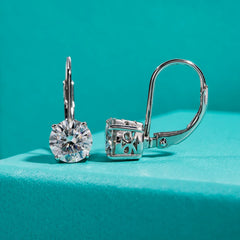 Moissanite Radiance Drop Earrings