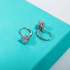 Moissanite Radiance Drop Earrings