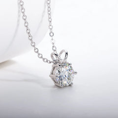 Radiance Moissanite Pendant Necklace