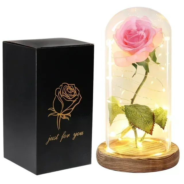 Eternal Rose Glow Vase