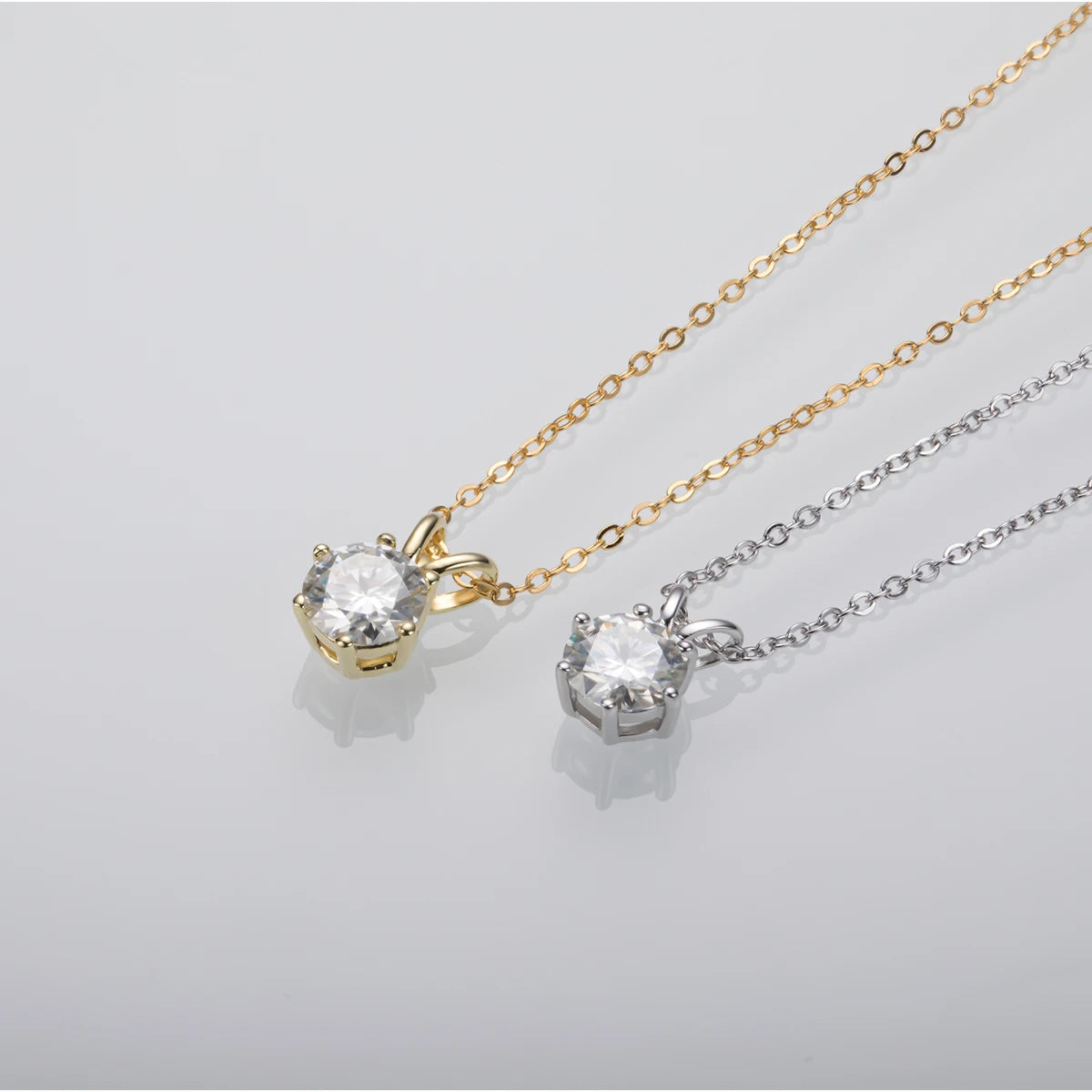 Radiance Moissanite Pendant Necklace