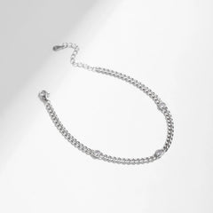 Moissanite O Twisted Bracelet