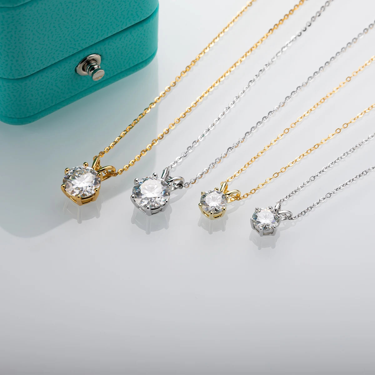 Radiance Moissanite Pendant Necklace