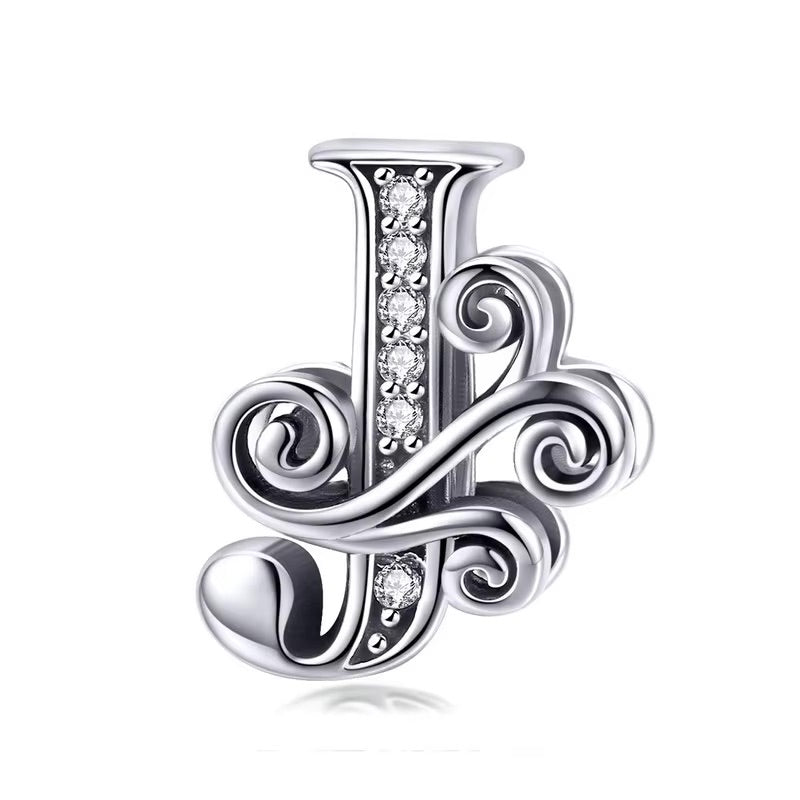 Vintage Letter Charm